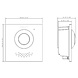 Dahua VTO4202FB-P-S2 Hauptmodul der Video-Intercom-Kamera Schwarz Dahua VTO4202FB-P-S2 Hauptmodul der Video-Intercom-Kamera Schwarz