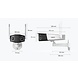 Reolink Duo 2 WiFi 4K/8Mp Panoview Dual-Objektiv-Kamera 180gr Betrachtungswinkel, intelligente Erkennung Reolink Duo 2 WiFi 4K/8Mp Panoview Dual-Objektiv-Kamera 180gr Betrachtungswinkel, intelligente Erkennung