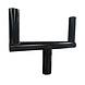 AlarmsysteemExpert.nl Kameramast T-Stück 70mm Farbe schwarz RAL9005 AlarmsysteemExpert.nl Kameramast T-Stück 70mm Farbe schwarz RAL9005