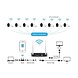 Foscam FN7108W-B4-N, 2 MP Full-HD-WLAN-Sicherheitsset Foscam FN7108W-B4-N, 2 MP Full-HD-WLAN-Sicherheitsset