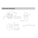 Dahua PFA5300R Einbaudose Wand-/Einbaudose IP66 Dahua PFA5300R Einbaudose Wand-/Einbaudose IP66