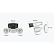Reolink Duo Floodlight WiFi, intelligente 4K-WLAN-Kamera mit zwei Objektiven, Flutlicht und 180°-Betrachtungswinkel Reolink Duo Floodlight WiFi, intelligente 4K-WLAN-Kamera mit zwei Objektiven, Flutlicht und 180°-Betrachtungswinkel