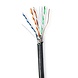 S/FTP CAT6-Kabel für den Außenbereich auf Rolle 100 m, 100 % Kupfer S/FTP CAT6-Kabel für den Außenbereich auf Rolle 100 m, 100 % Kupfer