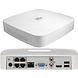 Dahua Schwarzes Kit 2x Dome 4MP + Rekorder und Verkabelung Dahua Schwarzes Kit 2x Dome 4MP + Rekorder und Verkabelung