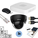 Dahua Schwarzes Kit 2x Dome 8MP + Rekorder und Verkabelung Dahua Schwarzes Kit 2x Dome 8MP + Rekorder und Verkabelung