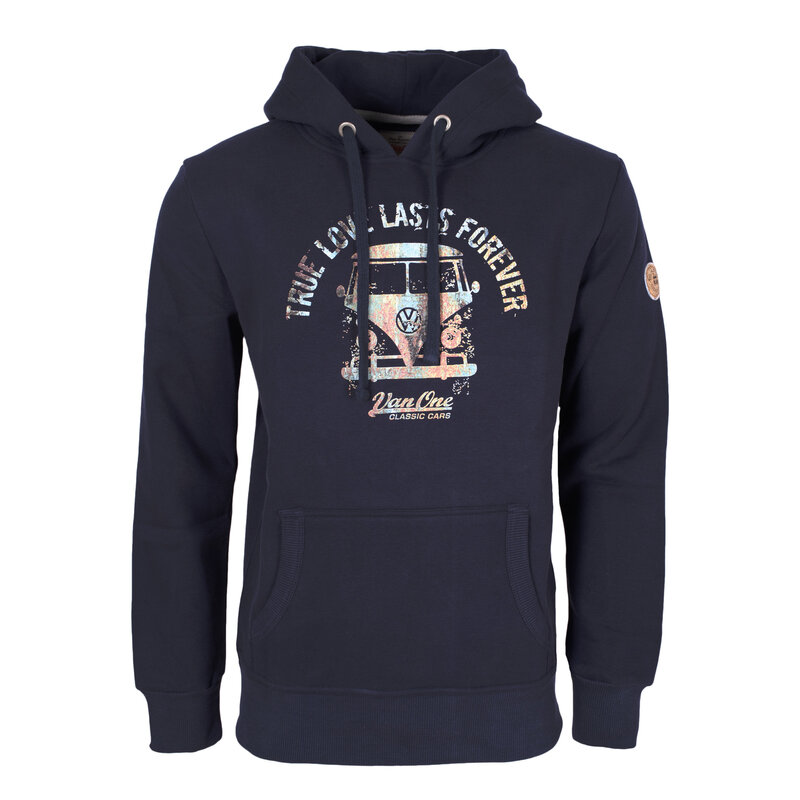Van One Van One Hoodie True Love Navy