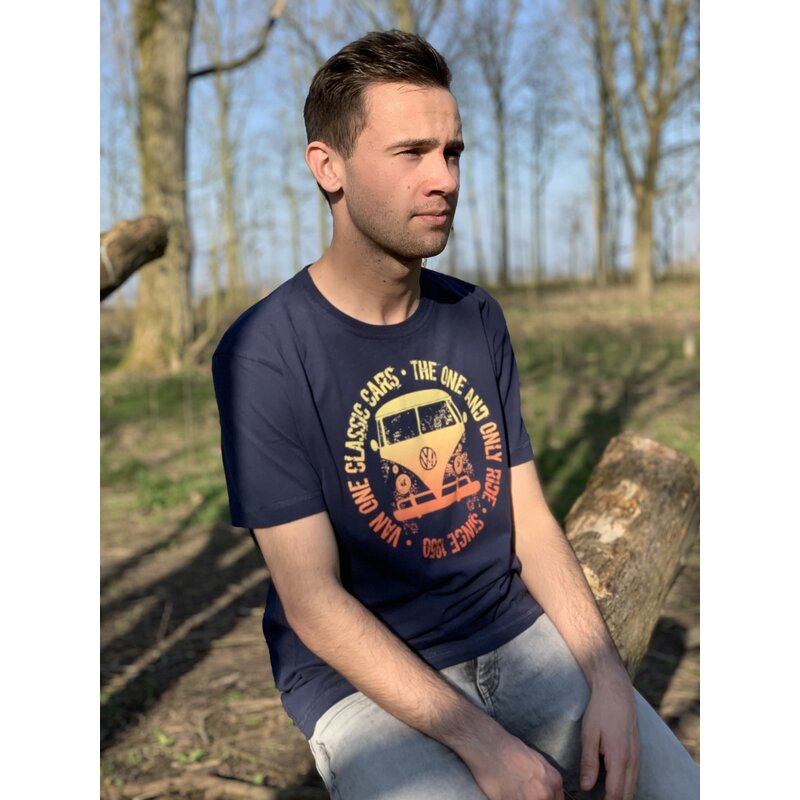 Van One Van One Bulli Face Used Navy Multi