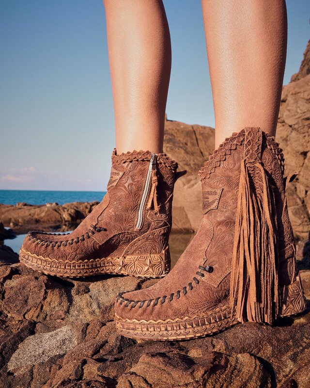 El Vaquero Boots Inid Charro Hill