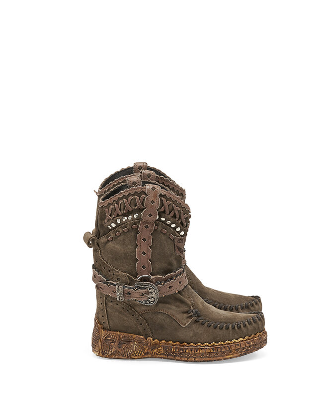 El Vaquero Boots Maya Silverstone Cacao