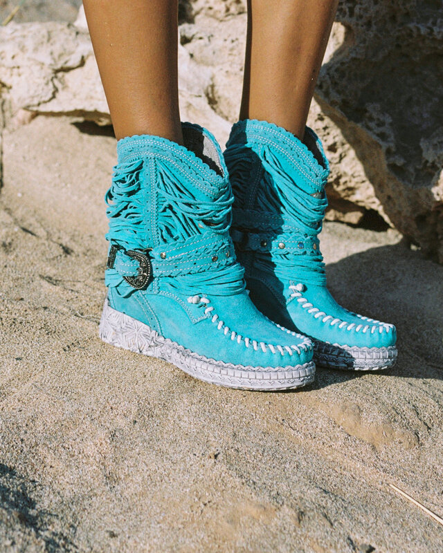 El Vaquero Julie Silverstone Marine/Turquoise