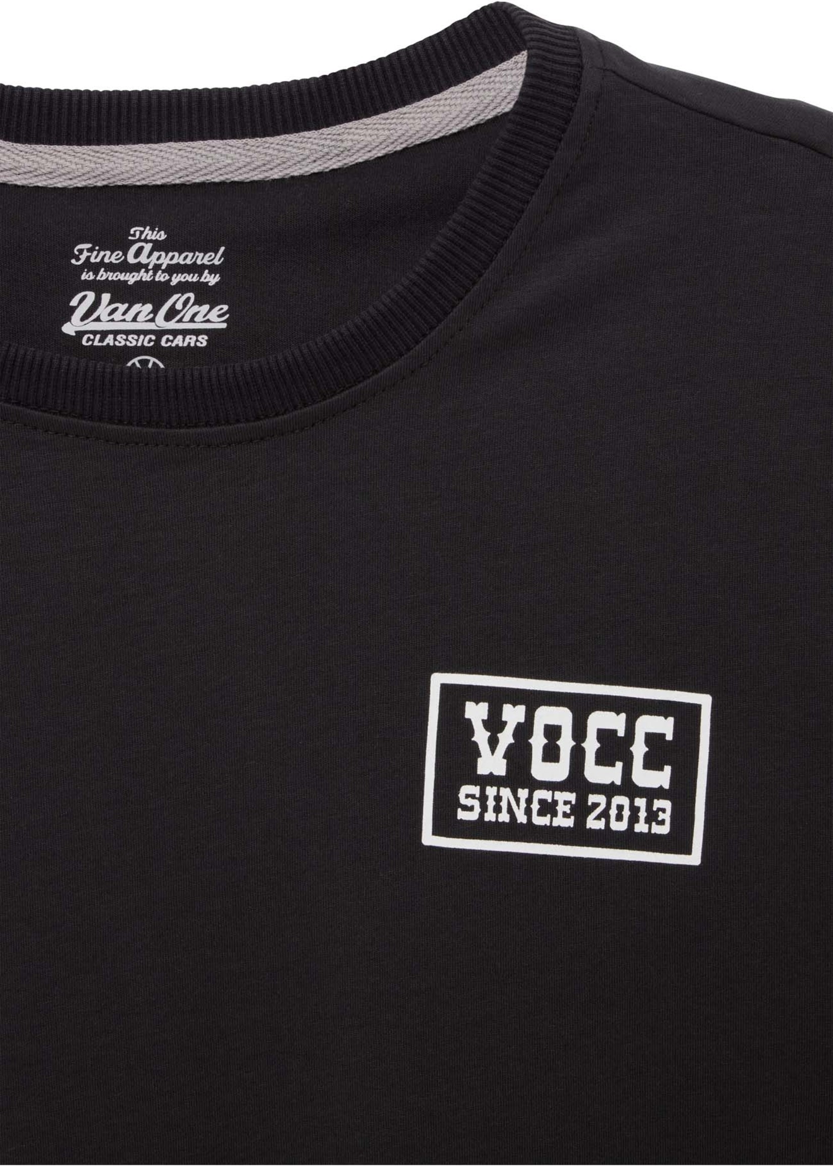 Van One OCTAN Men T-Shirt black white