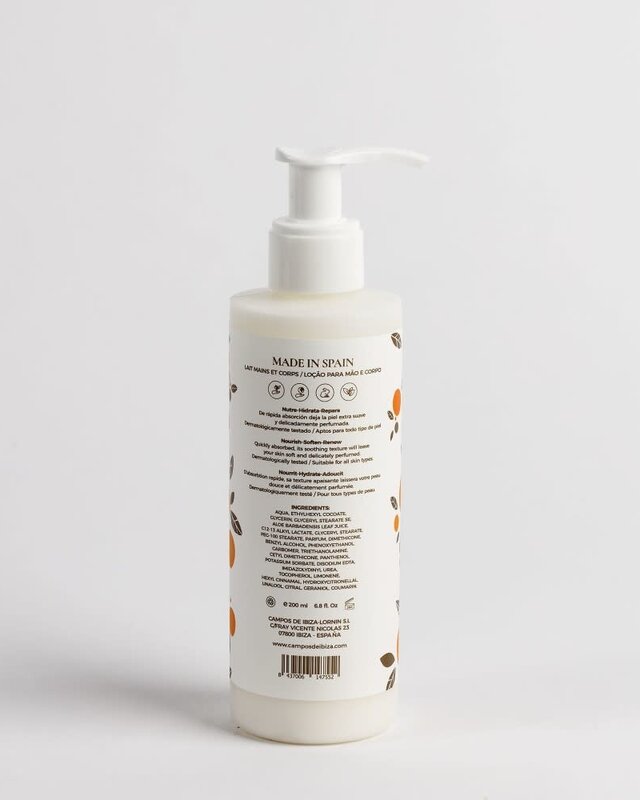 Campos de Ibiza Hand & Bodymilk Mandarina Fresca 200ml