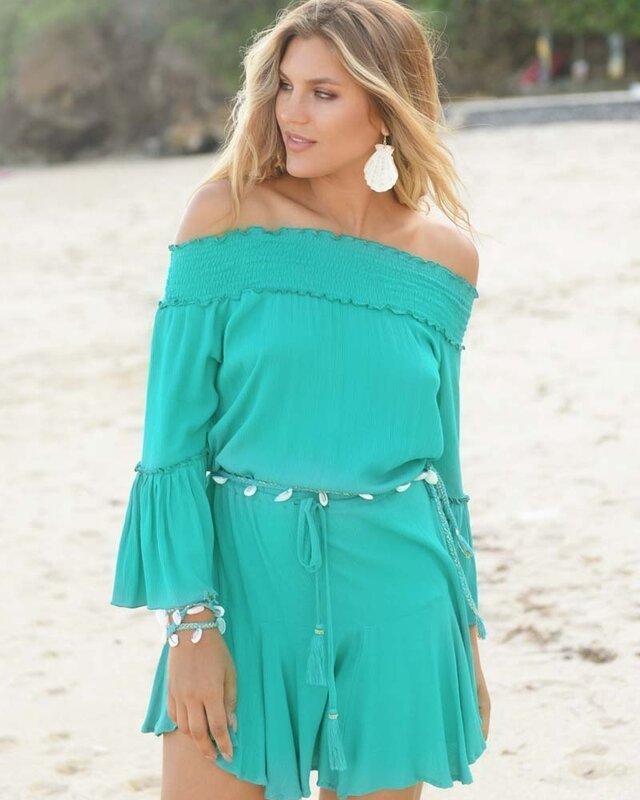 Hot Lava Short Dress Faye