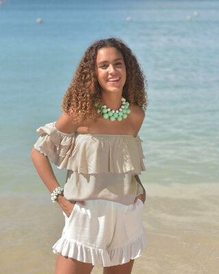 Hot Lava Top Valerie Taupe