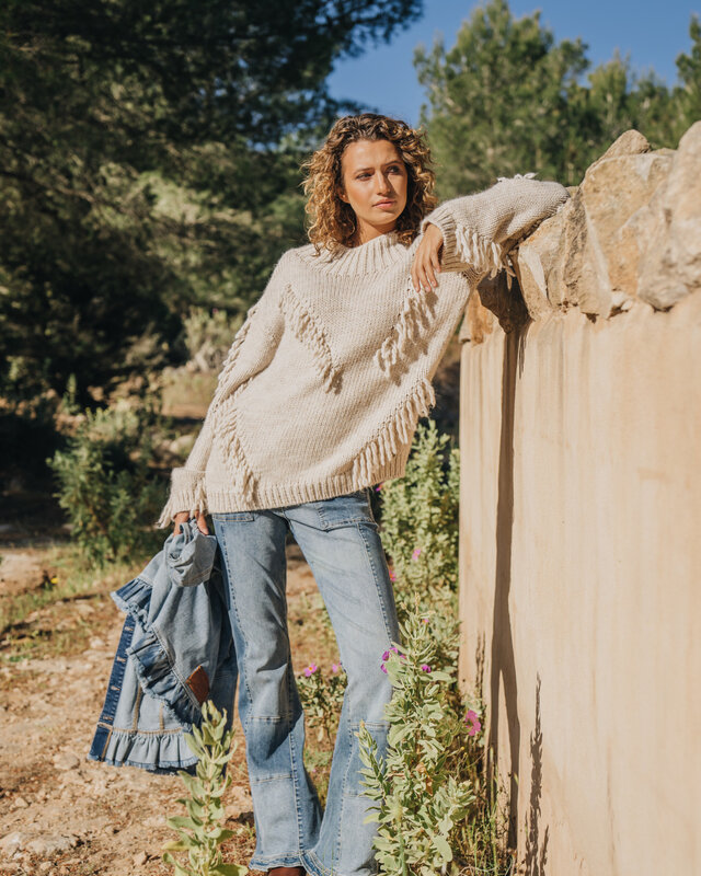 Isla Ibiza Bonita Denim Trousers Blue