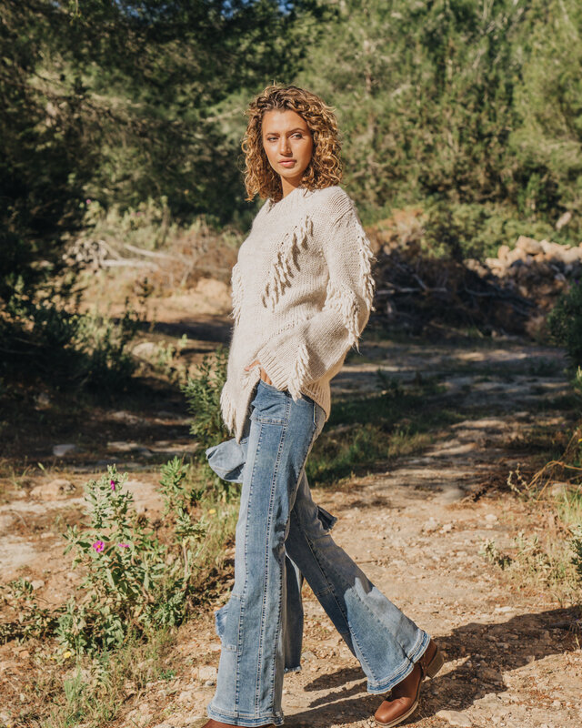 Isla Ibiza Bonita Denim Trousers Blue