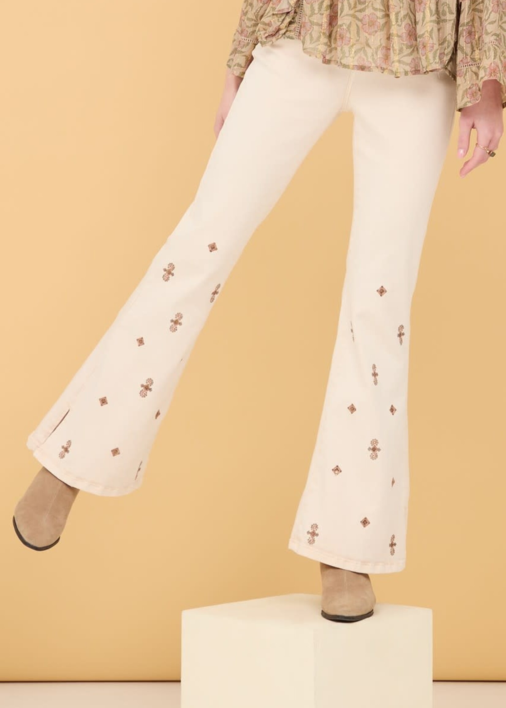 Nud Flaire Trousers Niam Ivory