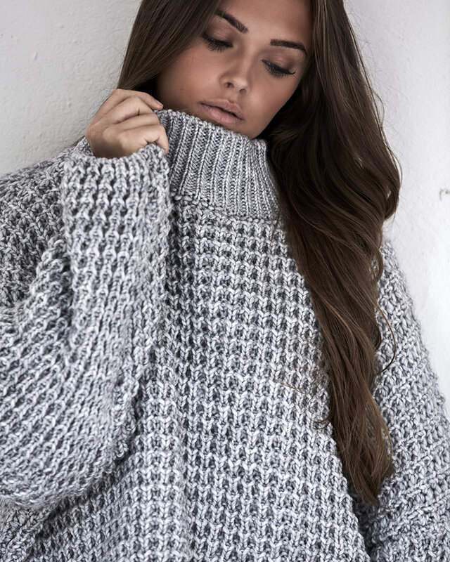 Chloe Sweater Light Grey