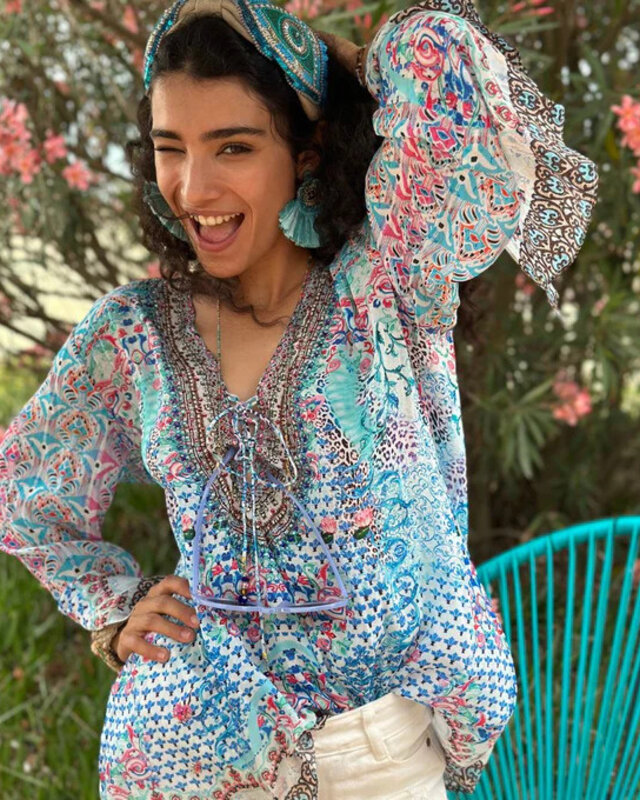 Valery Vain Fanny Blouse Portazul