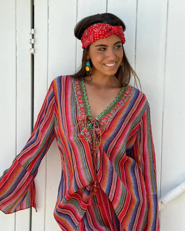 Valery Vain Fanny Blouse Viva