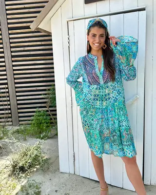 Valery Vain Suki Dress Aquarius