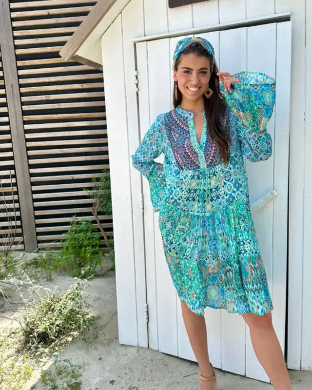 Valery Vain Suki Dress Aquarius