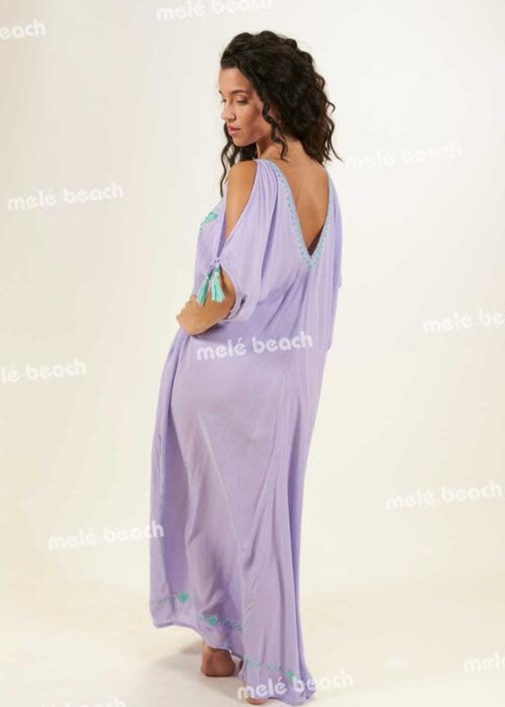 Melé Beach Long Dress Sharm Lilac