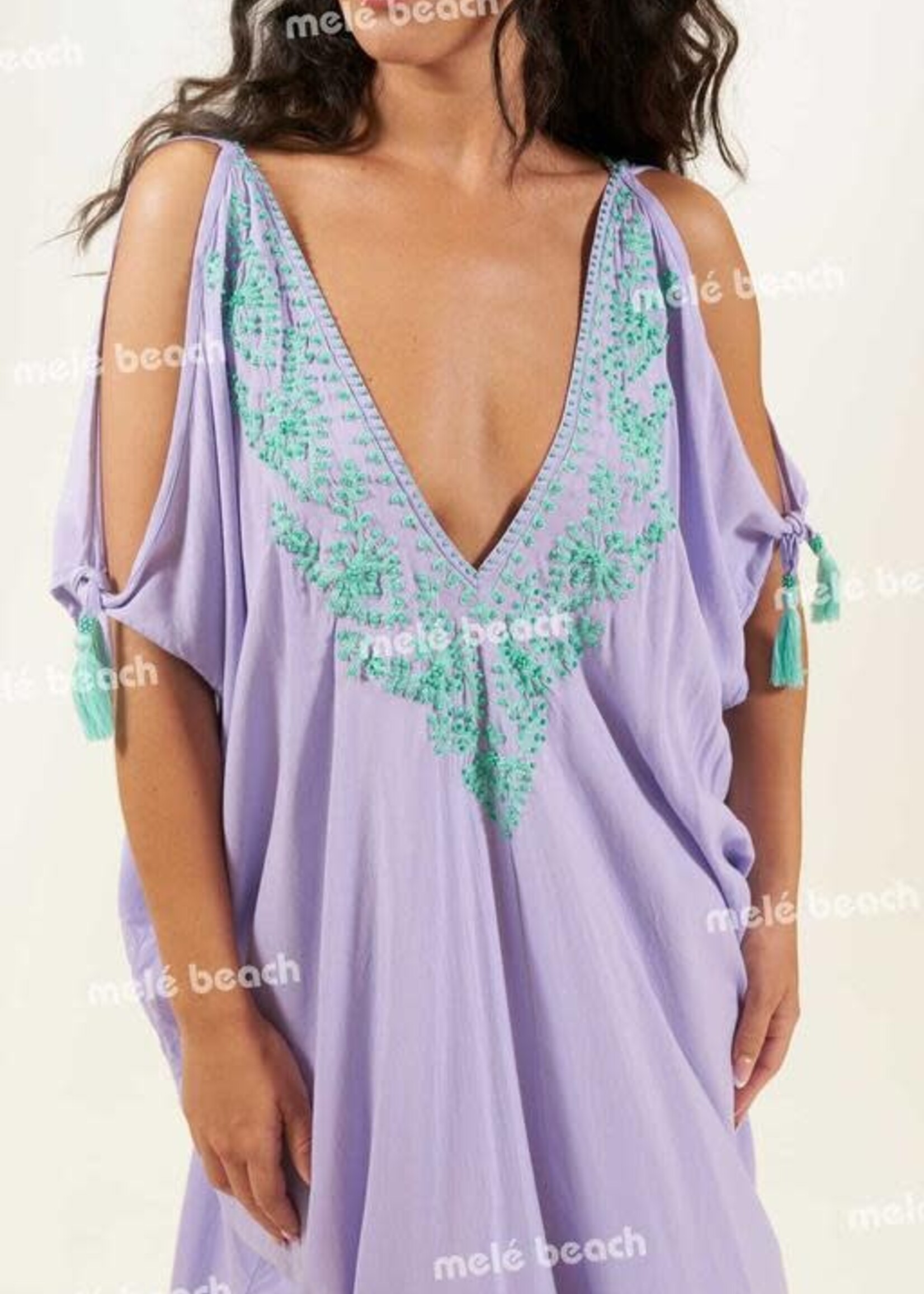 Melé Beach Long Dress Sharm Lilac