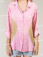 Melé Beach Blouse Hidden Karma Pink