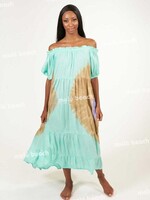 Melé Beach Long Dress Bondi Karma Aqua