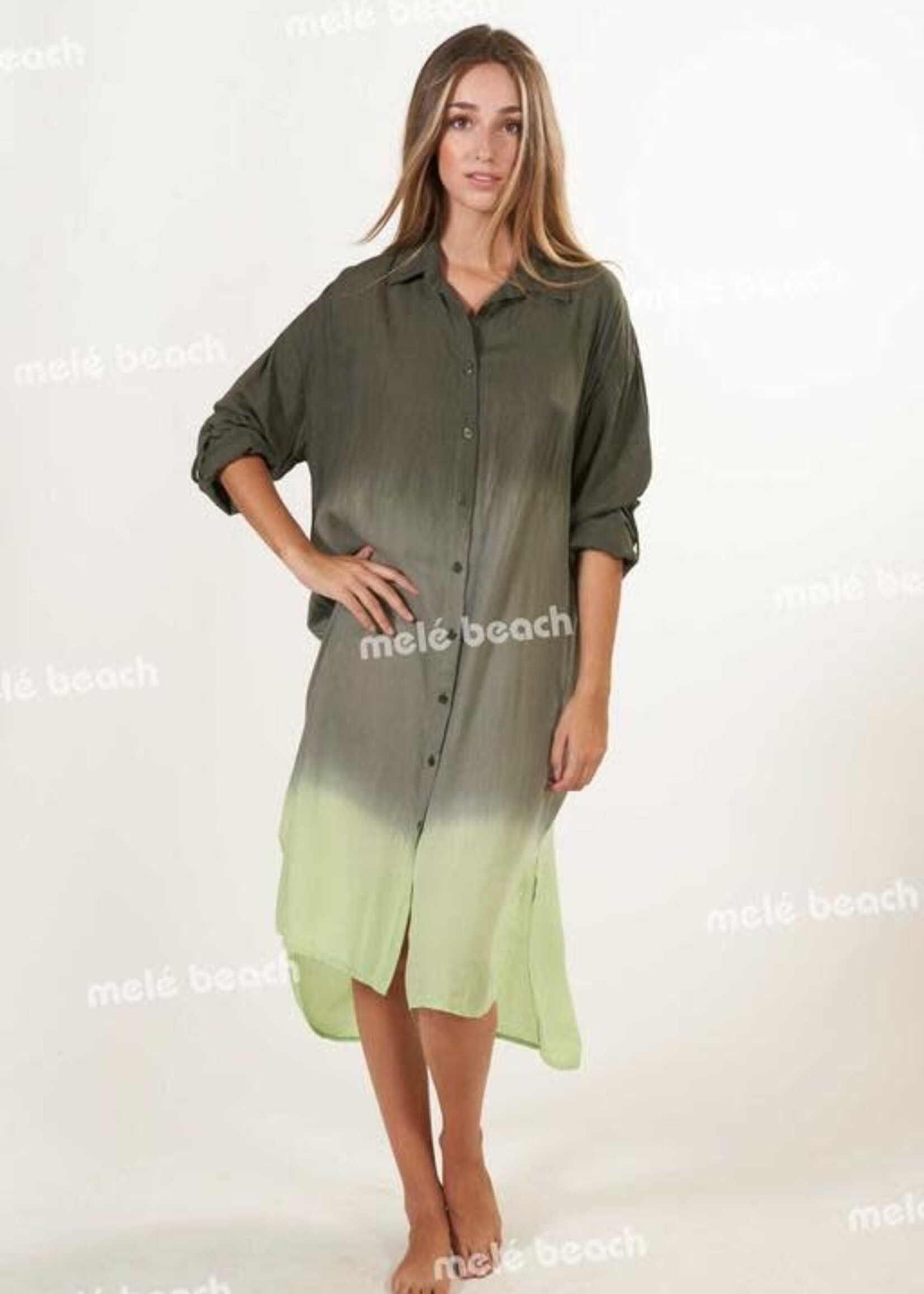 Melé Beach Long Dress Kuta Xodo Lime