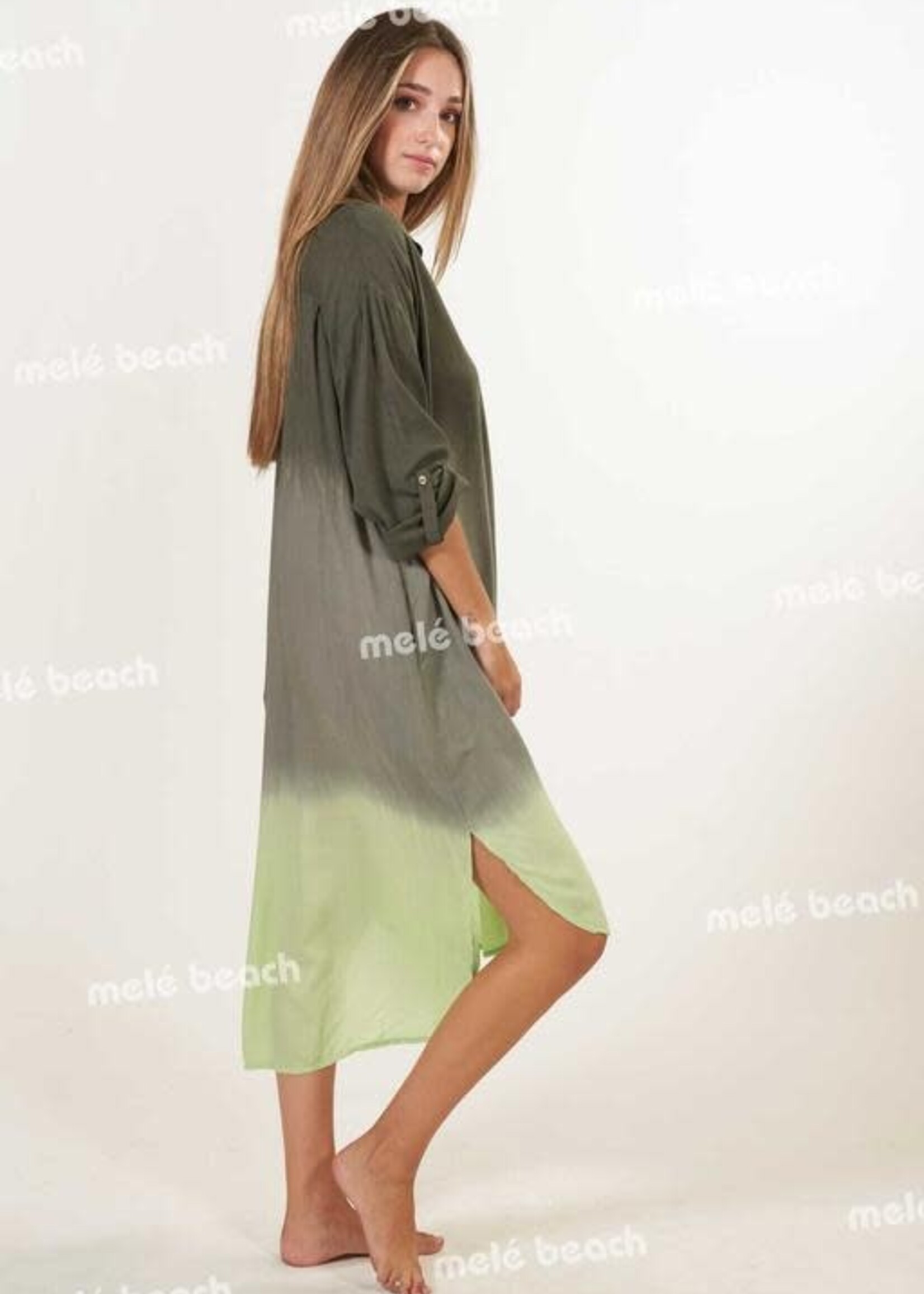 Melé Beach Long Dress Kuta Xodo Lime