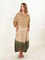 Melé Beach Long Dress Kuta Xodo Army