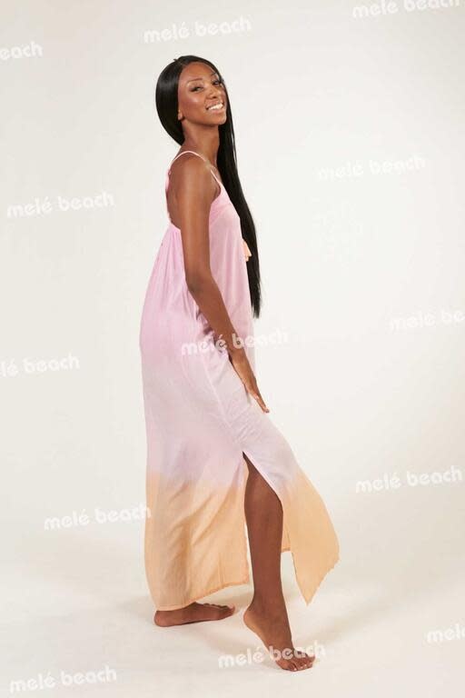 Melé Beach Jurk Milos  Xodo Pink