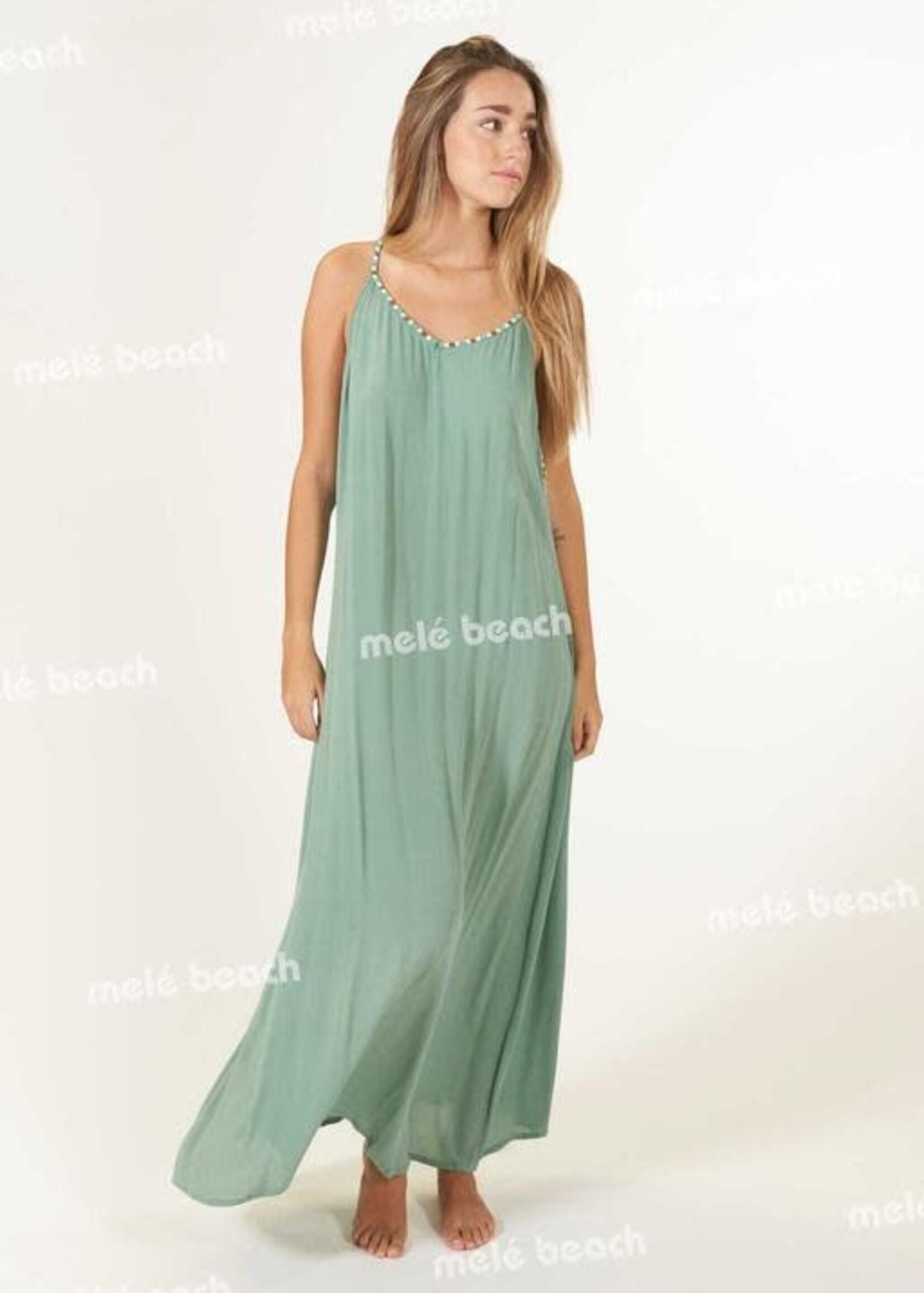 Melé Beach Long Dress Anse Ocean