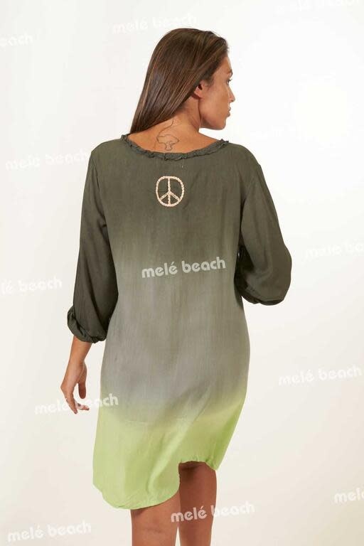 Melé Beach Blouse Tihoi Xodo Lime