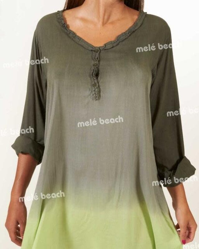 Melé Beach Blouse Tihoi Xodo Lime