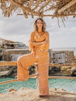 Isla Ibiza Bonita Jumpsuit Sunny Ikat – Orange