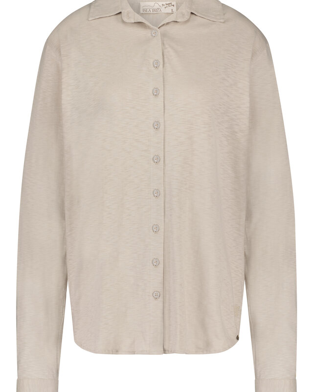 Isla Ibiza Bonita Shirt Blouse Khaki