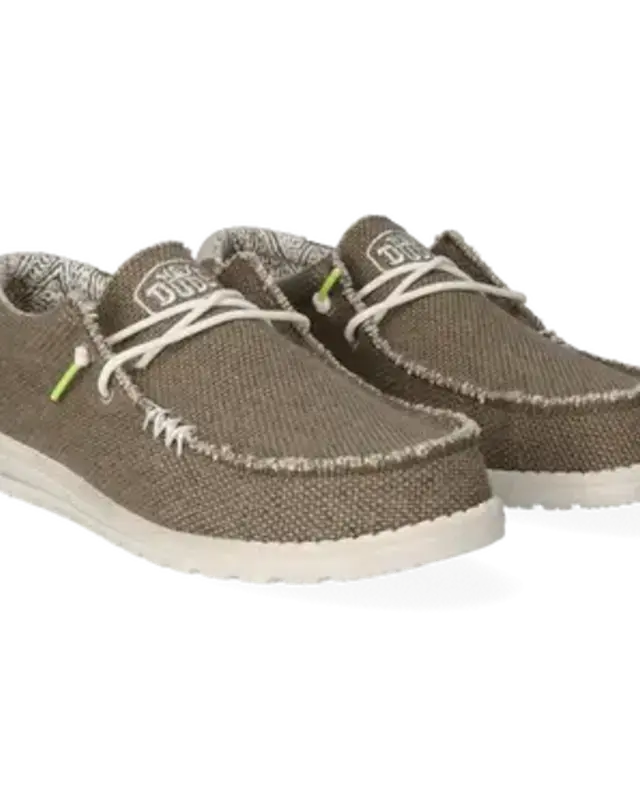 Hey Dude Wally Braided Fossil