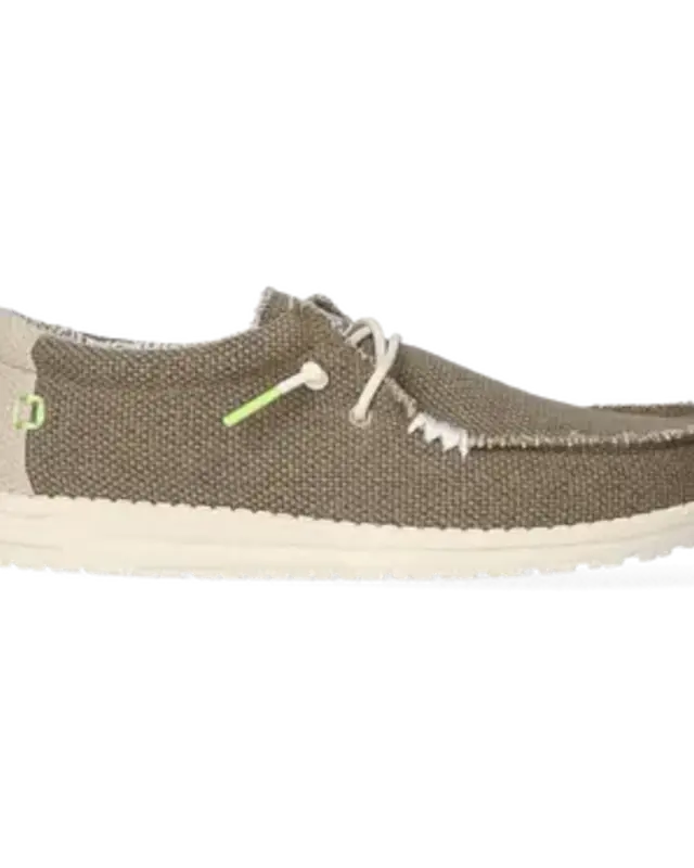 Hey Dude Wally Braided Fossil