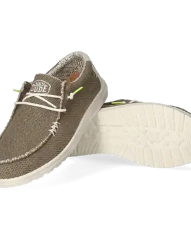 Hey Dude Wally Braided Fossil