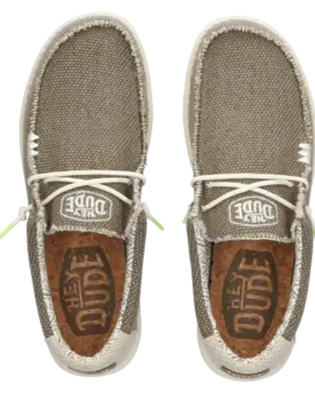 Hey Dude Wally Braided Fossil