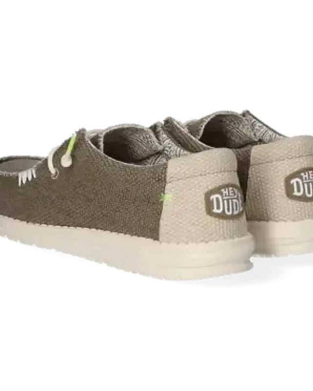 Hey Dude Wally Braided Fossil