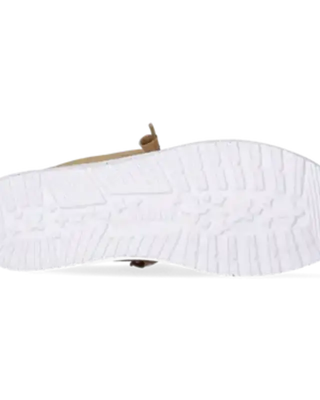 Hey Dude Wally Washed Canvas Walnut