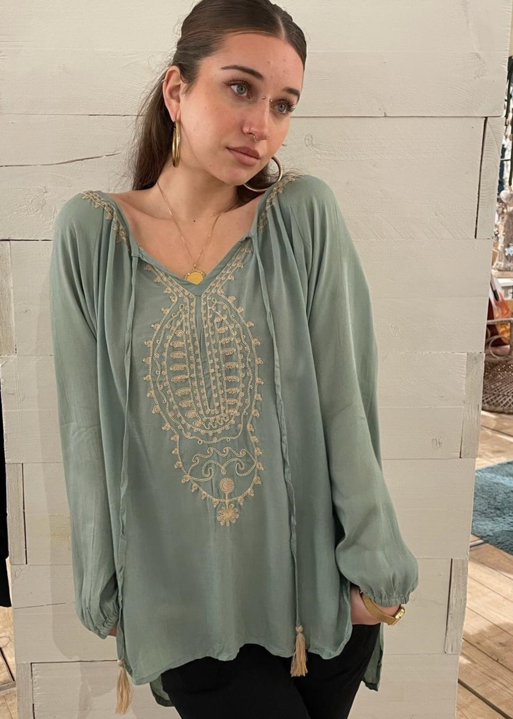 Bindi by Sust Tunic Jambo Uniq Voile Cactus