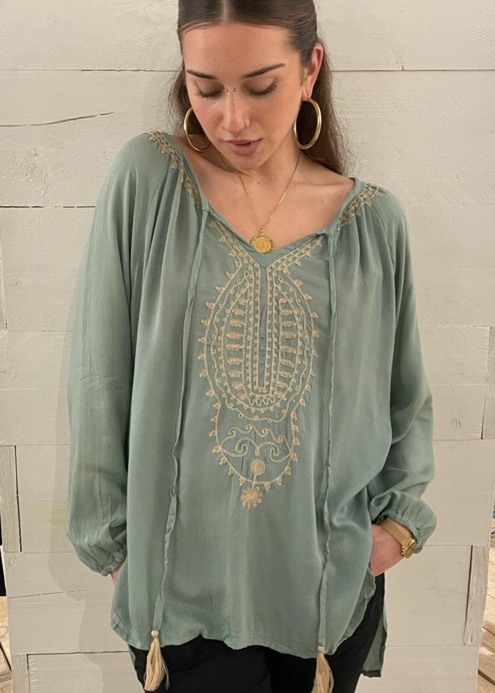 Bindi by Sust Tunic Jambo Uniq Voile Cactus