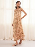 NKN Nekane Long Dress Cascadia Sand