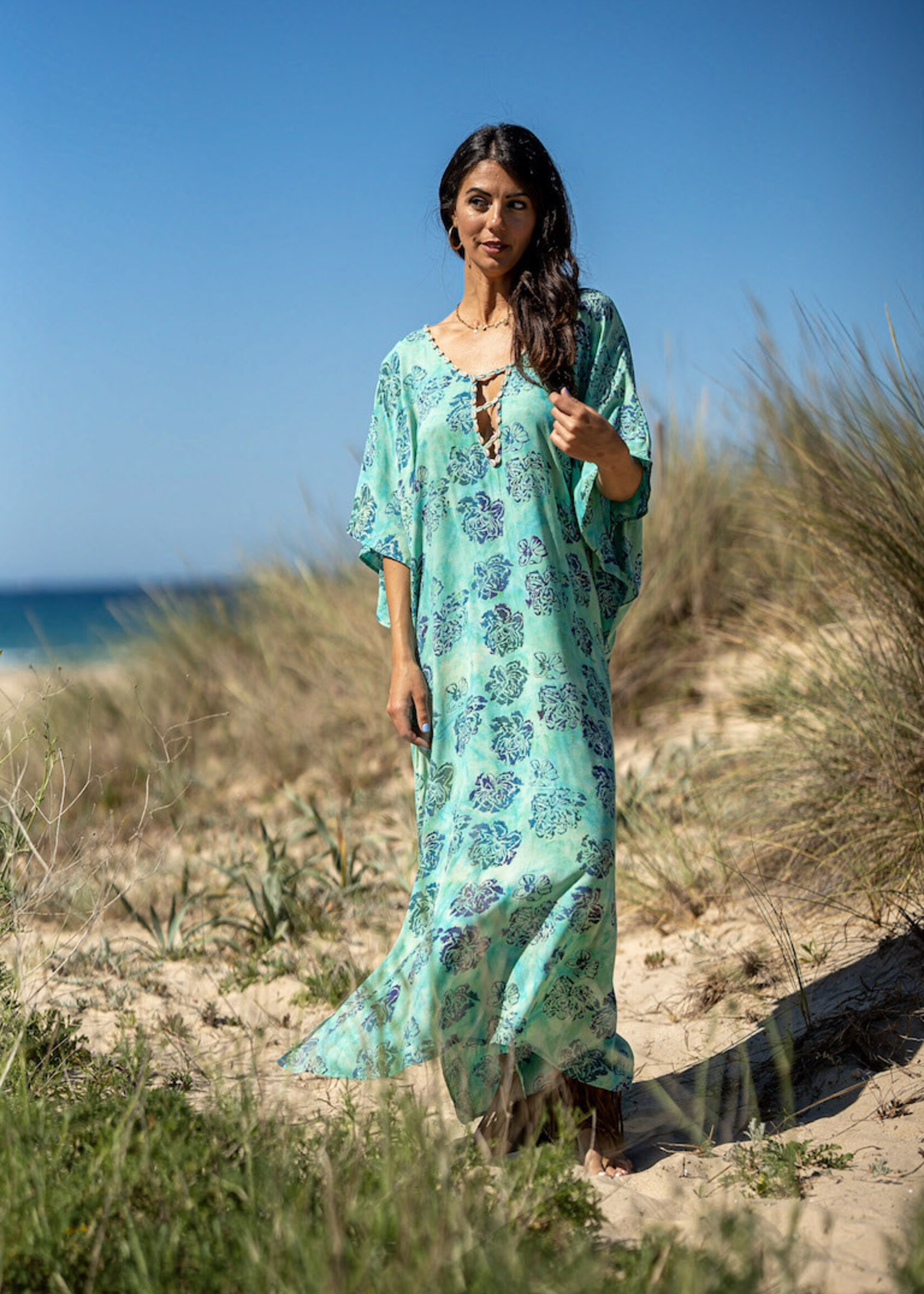 Tarifa Soul Maxi Tunic Olivia Mint