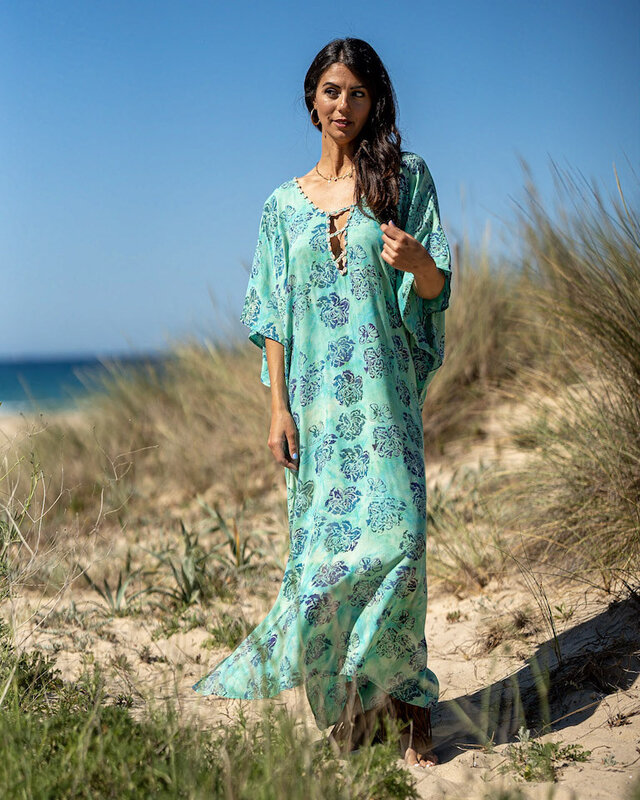 Tarifa Soul Maxi Tunic Olivia Mint